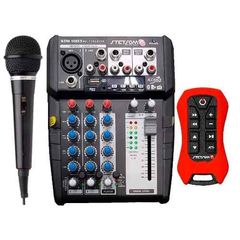 Mesa-Stm1003-3canais-Bt-Sd-Fm-Auxiliar-Controle---Microfone