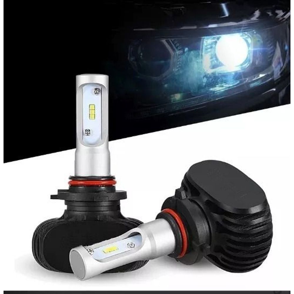 Kit L\u00e2mpada Farol De Led Ultra Led H4 8000 Lumens - oestesom