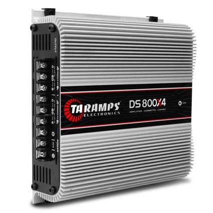 Modulo-Amplificador-Taramps-Ds-800x4---Controle-De-Longa-Distancia-Tlc-3000
