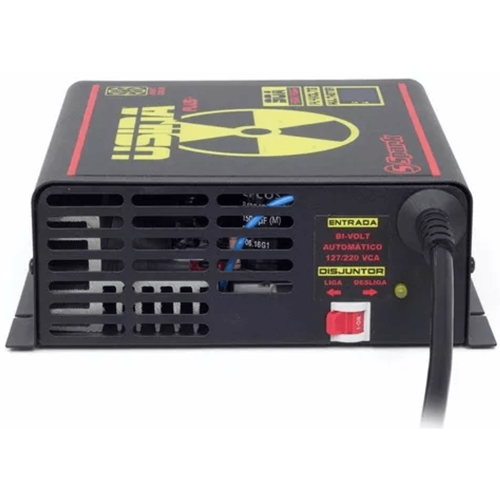 Fonte Automotiva Spark Usina 90A Bivolt Voltimetro - oestesom
