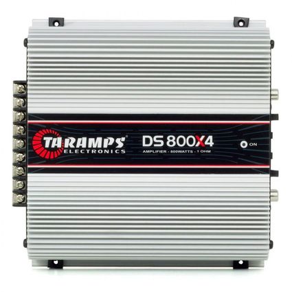 Modulo-Amplificador-Taramps-Ds-800x4---Controle-De-Longa-Distancia-Tlc-3000