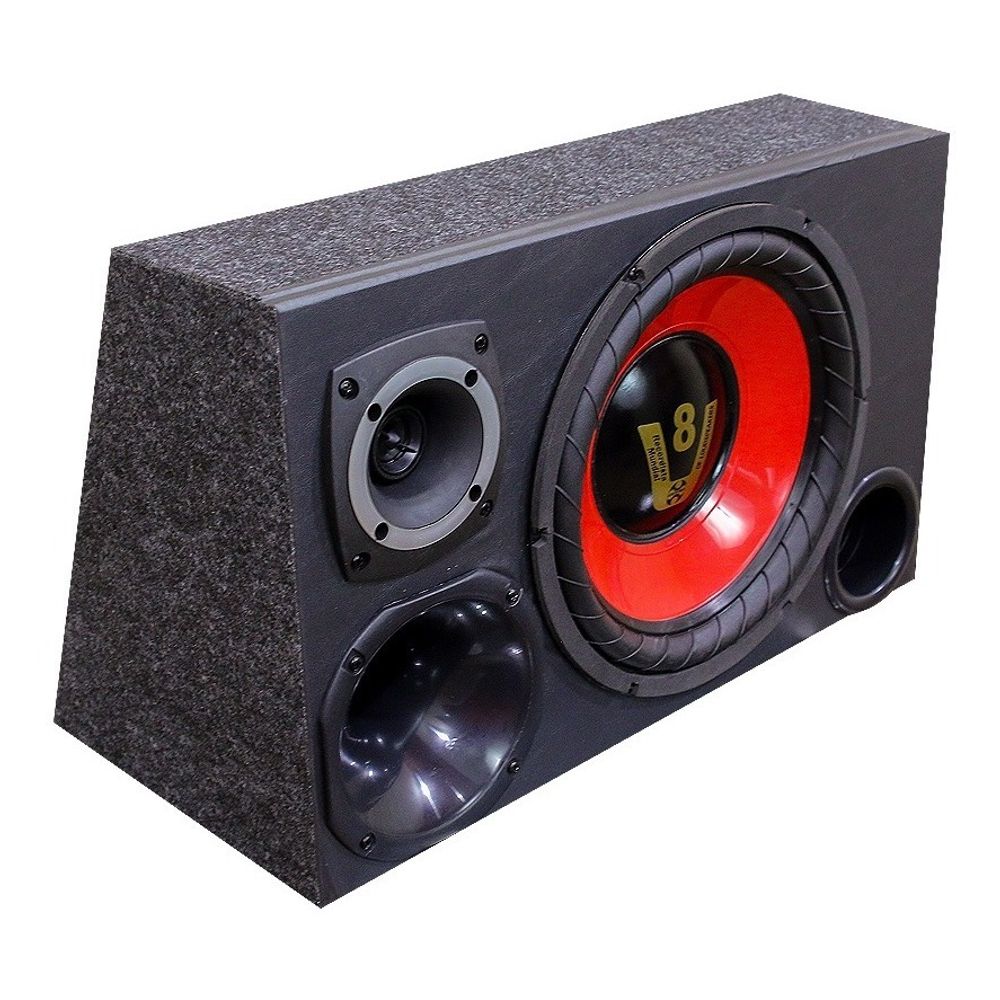 Caixa Som Automotivo Trio Completa Subwoofer Jeep Renegade oestesom