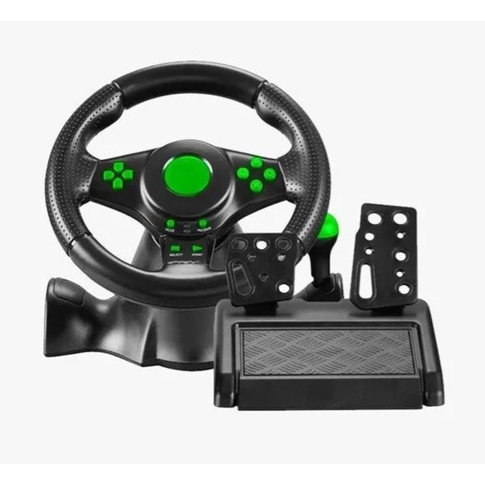 Controle Volante Jogo Carro Xbox360 Ps3 Pc Usb Kp-5815A Knup na